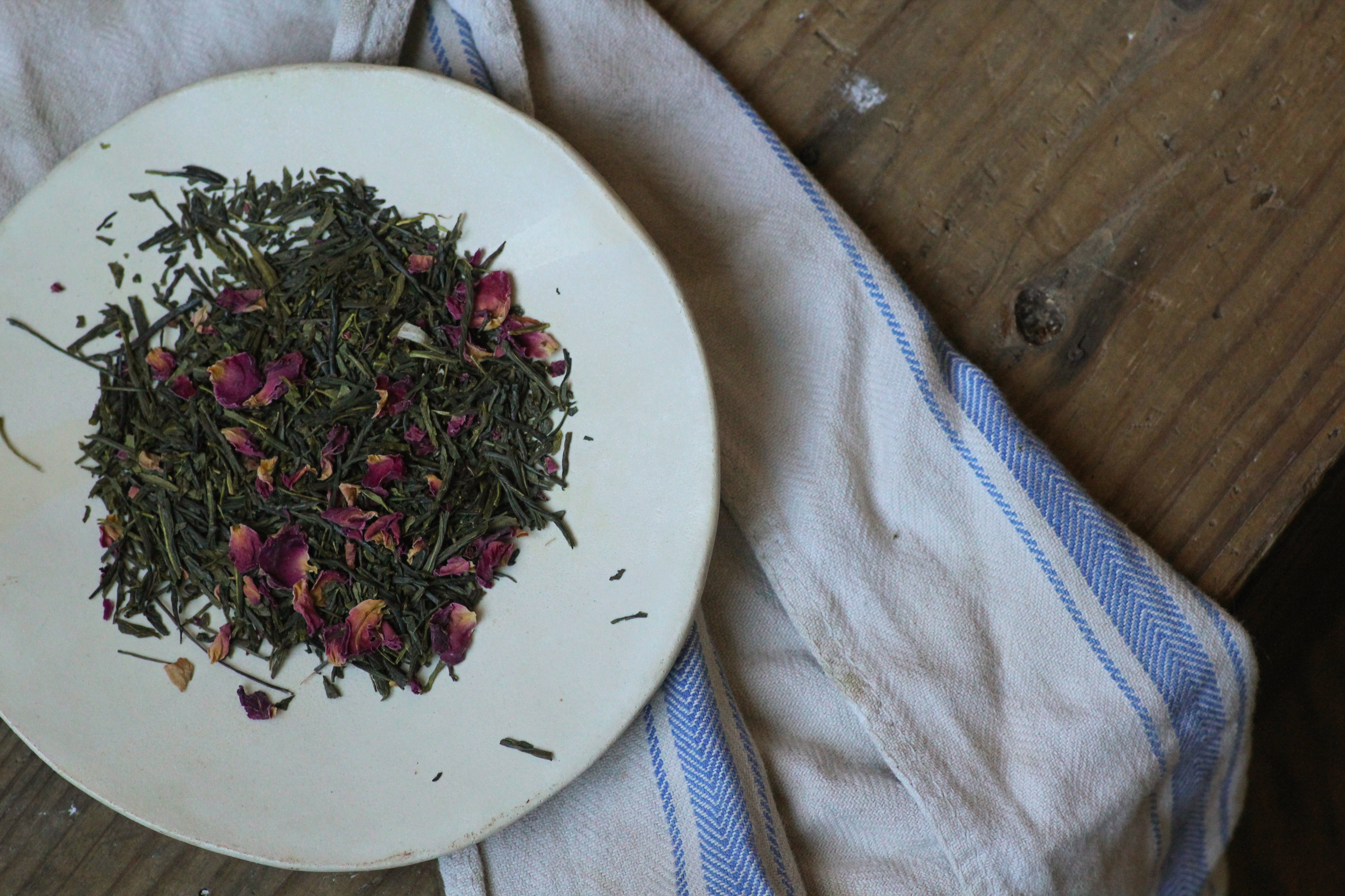 Sencha with Rose