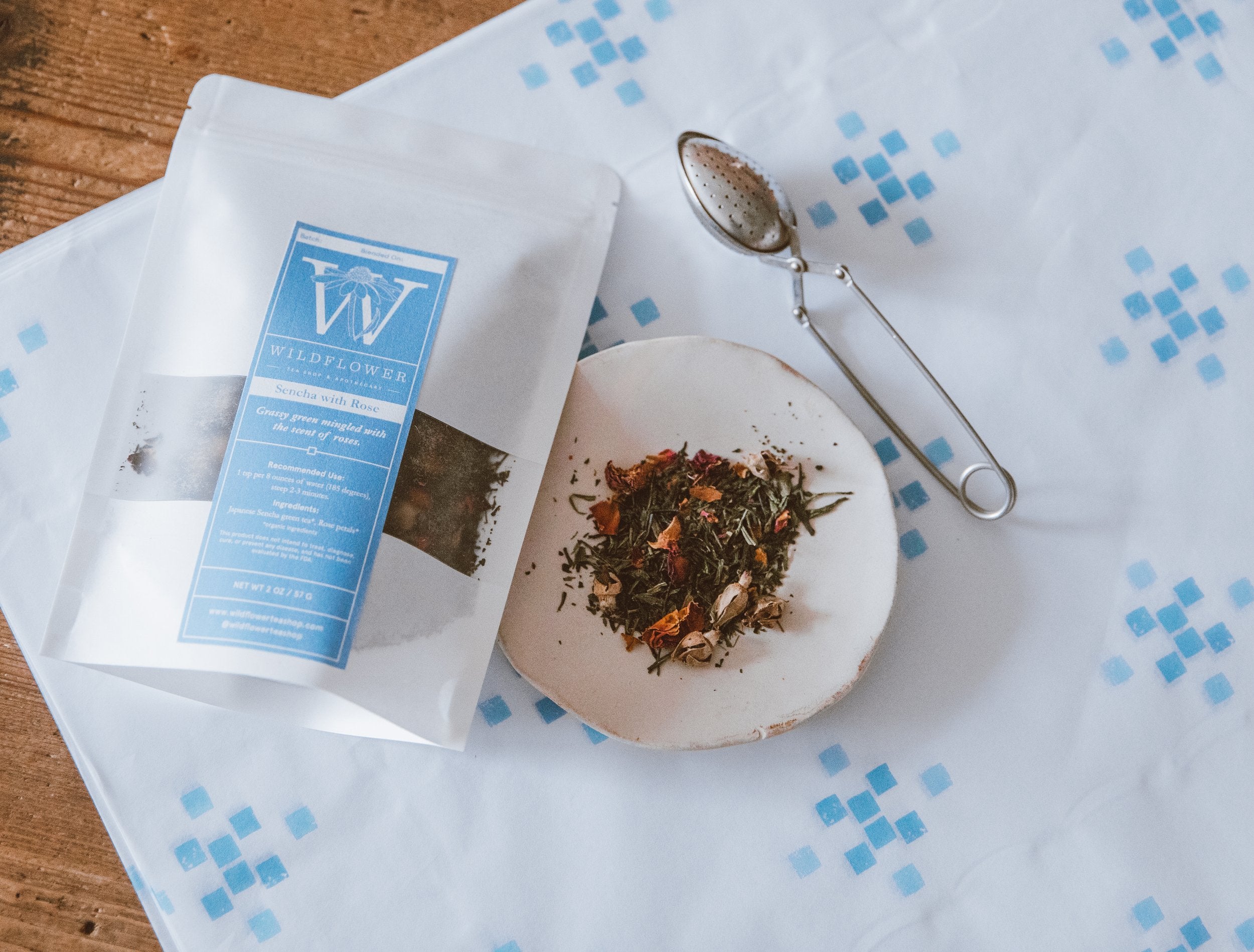 Sencha with Rose
